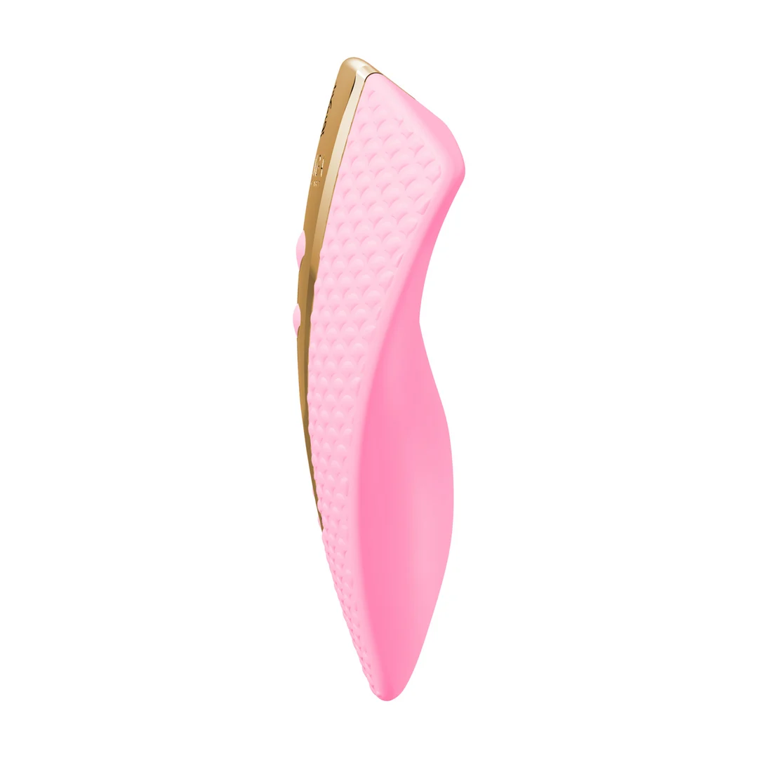 Vibrador de clítoris Shunga rosa claro con 10 modos - Imagen 4