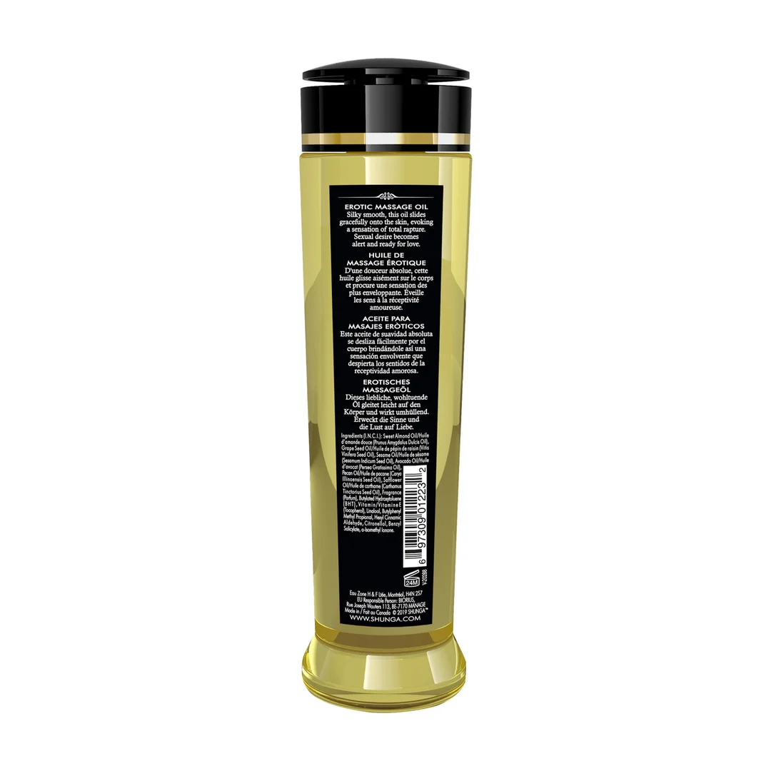 Aceite de masaje erótico, aceite de masaje sensual perfumado, Sweet Lotus, 8 fl oz / 240 ml - Imagen 1