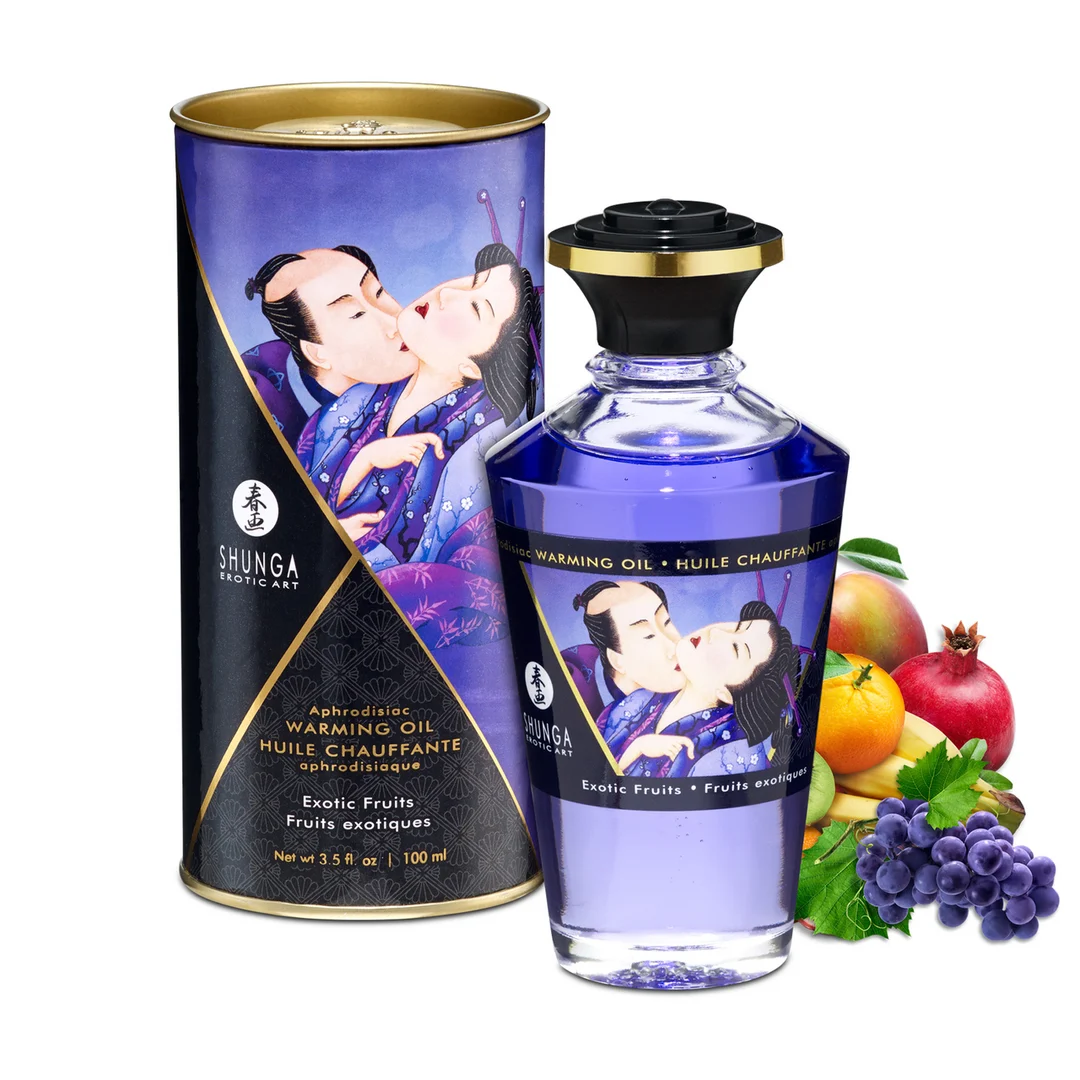 Aceite de efecto calor – Frutas exóticas – Aphrodisia Olie 100 ml - Imagen 4