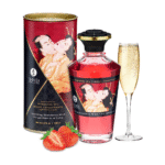 Aceite de efecto calor - Aphrodisia Oil - Vino de fresa espumoso - 3,5 fl oz / 100 ml - Imagen 4