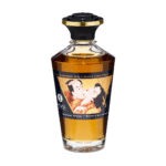 Aceite con efecto calor Shunga Aphrodisia con sabor a caramelo, 100 ml - Imagen 2