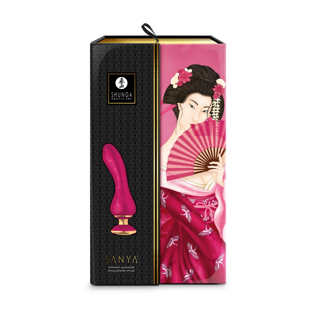 Vibrador | diseño ergonómico | SANYA morado Shunga - Imagen 7