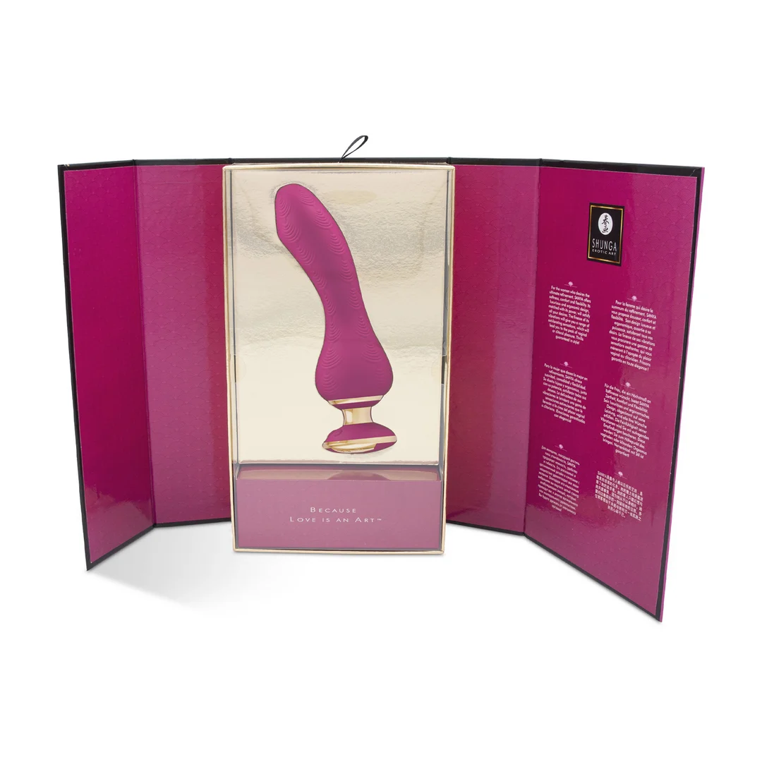 Vibrador | diseño ergonómico | SANYA morado Shunga - Imagen 8