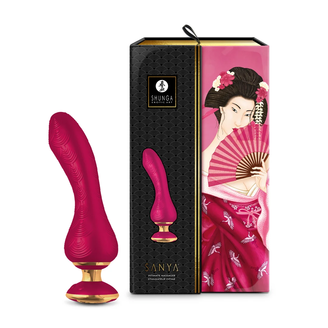 Vibrador | diseño ergonómico | SANYA morado Shunga - Imagen 9