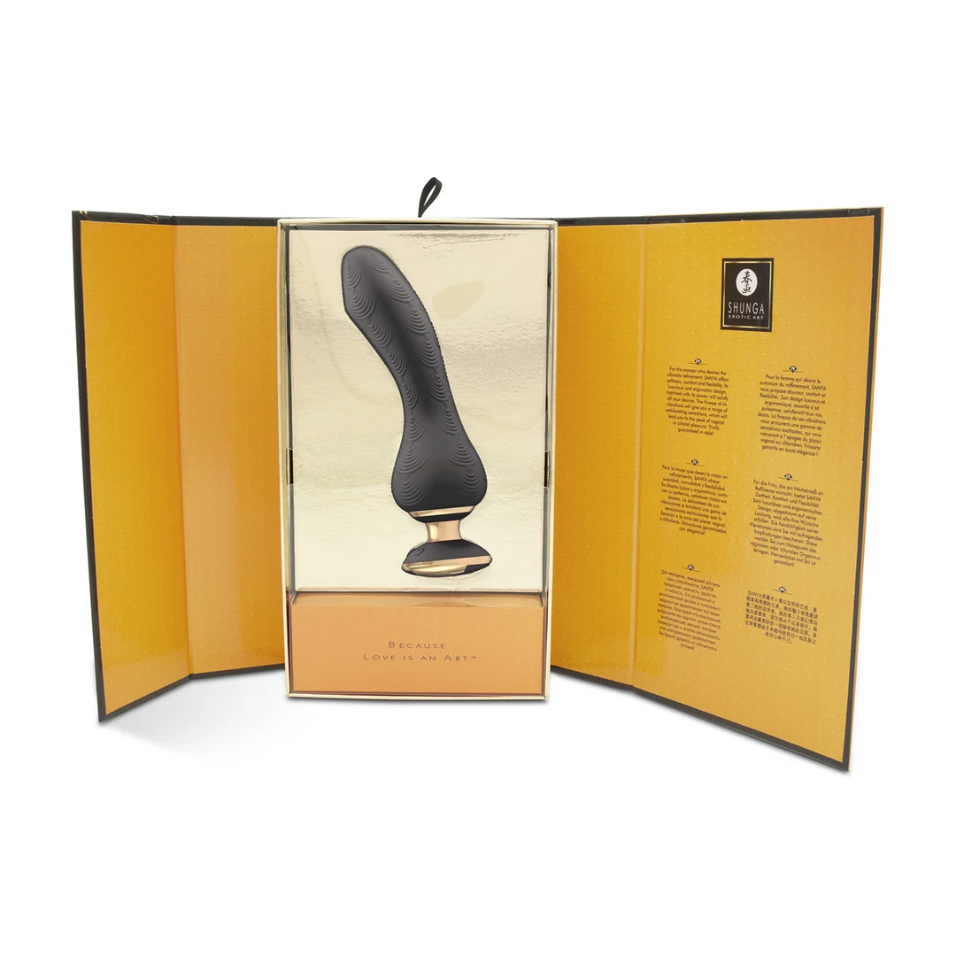 Vibrador | diseño ergonómico | SANYA morado Shunga - Imagen 14