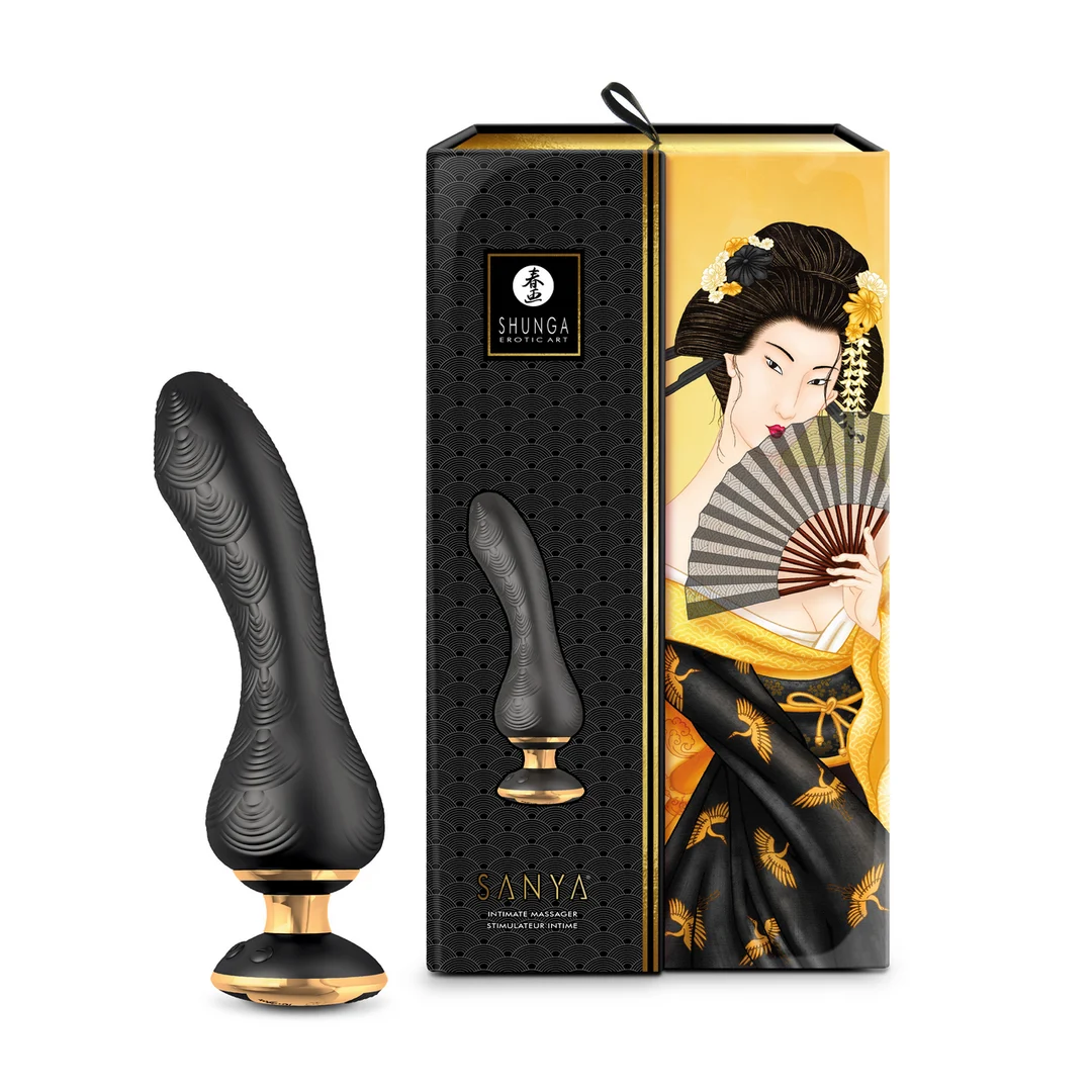 Vibrador | diseño ergonómico | SANYA morado Shunga - Imagen 15