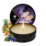 Vela de masaje – Mini vela de masaje con aceite tibio – Frutas exóticas – 1 oz / 30 ml - Imagen 2