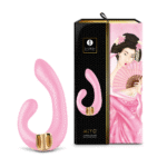 Vibrador para el punto G con agarre cómodo, rosa claro Shunga - Imagen 3