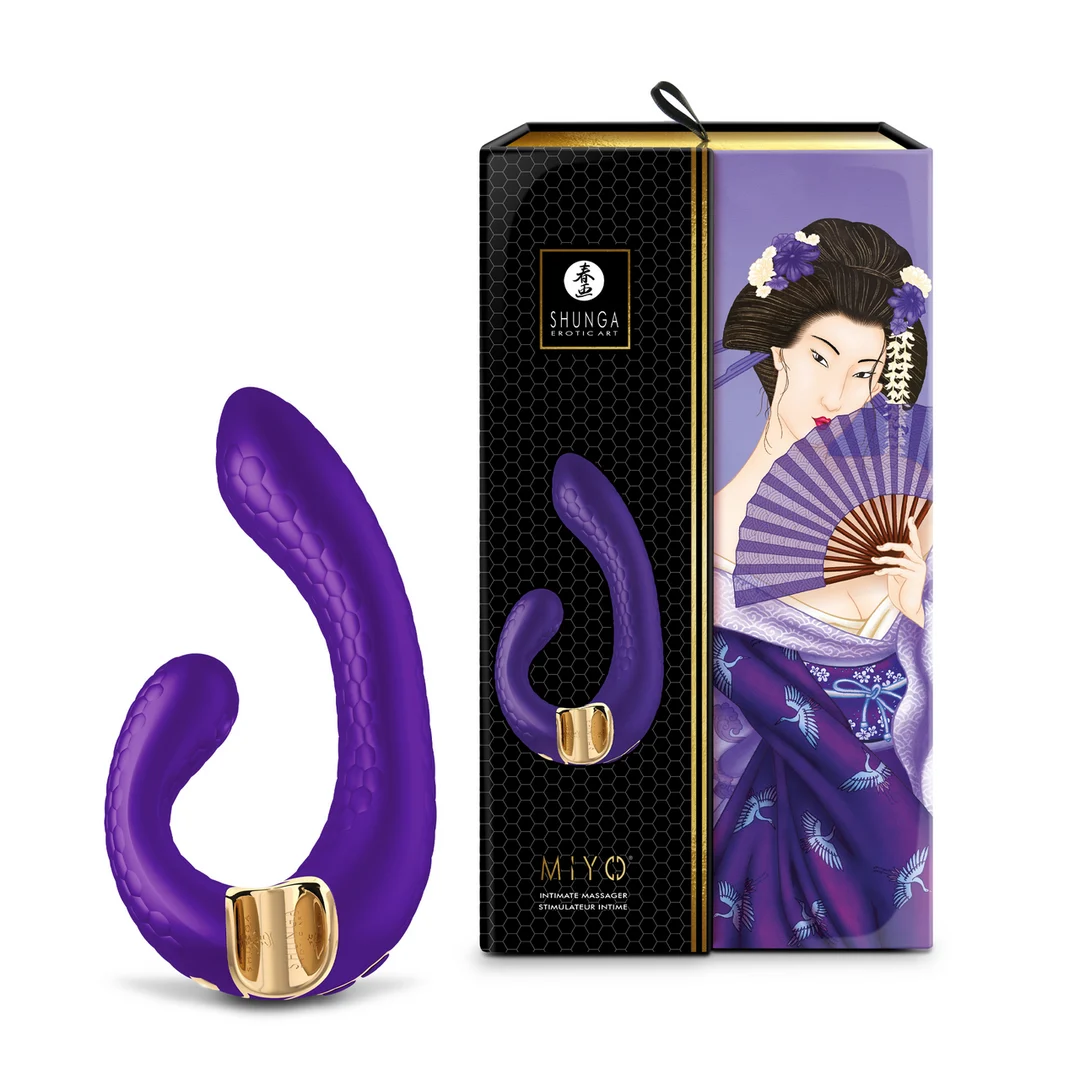 Vibrador para el punto G con agarre cómodo, rosa claro Shunga - Imagen 8
