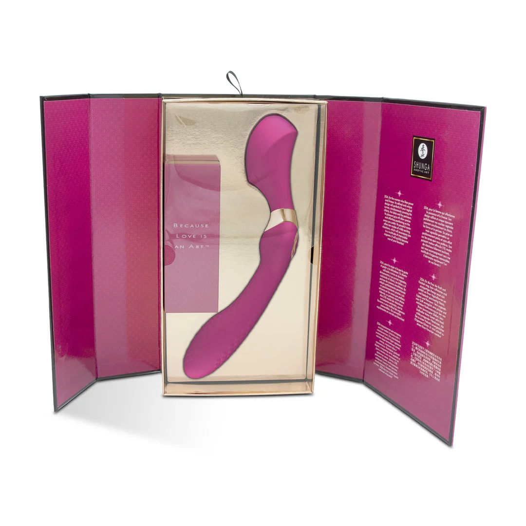 Vibrador – 10 modos – ZOA Frambuesa Shunga - Imagen 2
