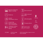 Vibrador – 10 modos – ZOA Frambuesa Shunga - Imagen 11