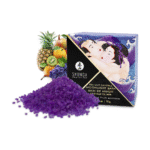 Sales de baño orientales – Cristales espumosos perfumados de sal del mar Muerto – Frutas exóticas – Shunga – 2,65 oz / 75 gr - Imagen 3