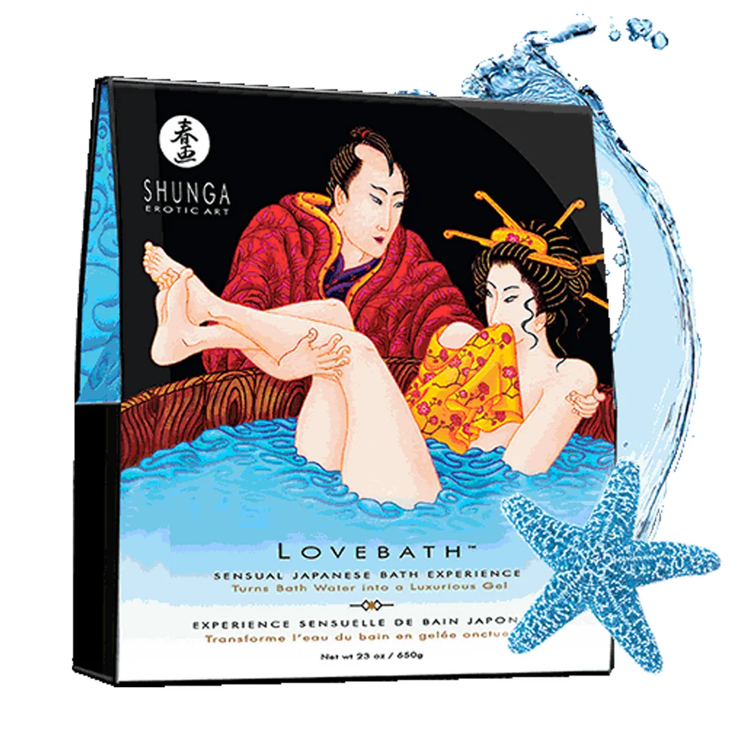 Lovebath – Perlas de baño de gelatina Ocean Temptations, unisex – Shunga – 20 oz / 575 gr - Imagen 2