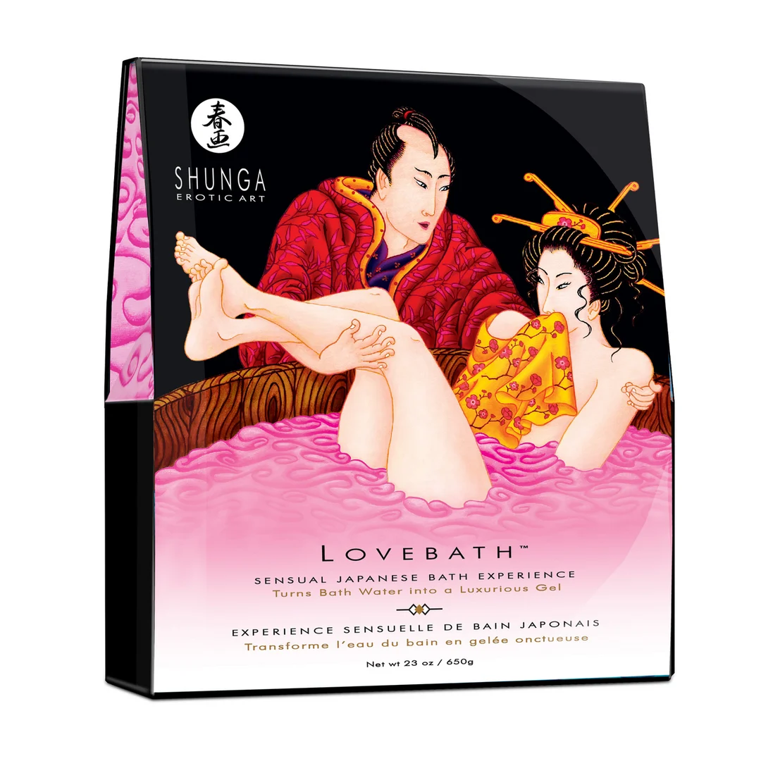 Lovebath – experiencia de baño japonesa y sensual con perlas de gel – Dragon Fruit – Shunga – 20 oz / 575 gr - Imagen 1