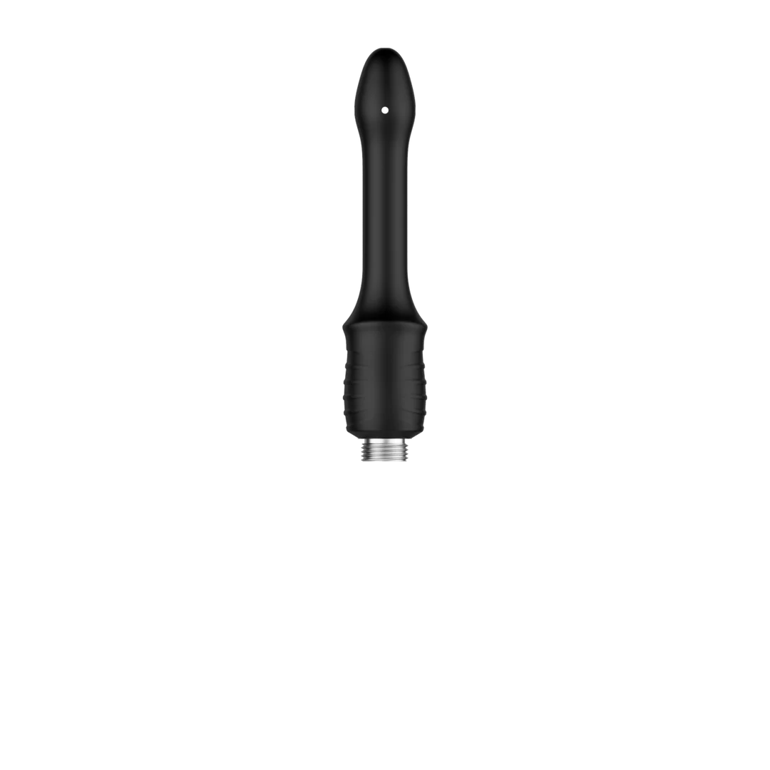 Ducha anal – Kit de ducha Shower Douche Duo para principiantes con 2 boquillas de silicona, negro – Nexus - Imagen 5