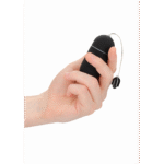 Huevo vibrador con mando a distancia, 10 modos, negro, Shots Toys by Shots - Imagen 5