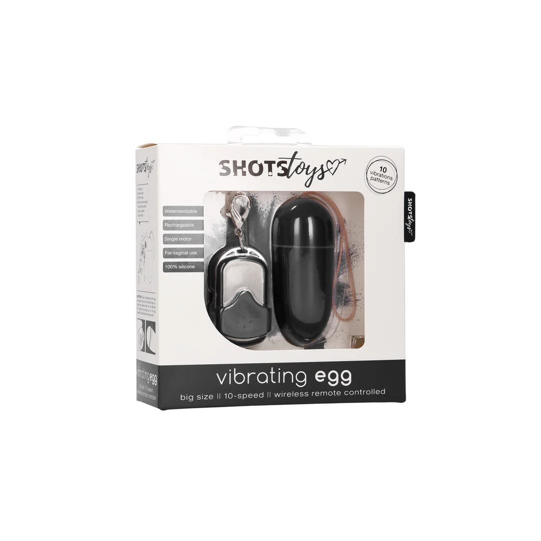 Huevo vibrador Shots Toys con mando a distancia - Imagen 1
