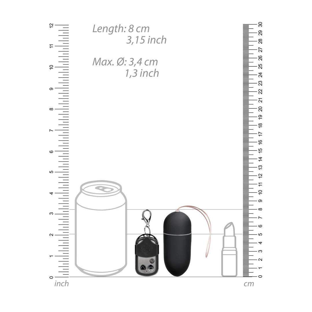 Huevo vibrador Shots Toys con mando a distancia - Imagen 6