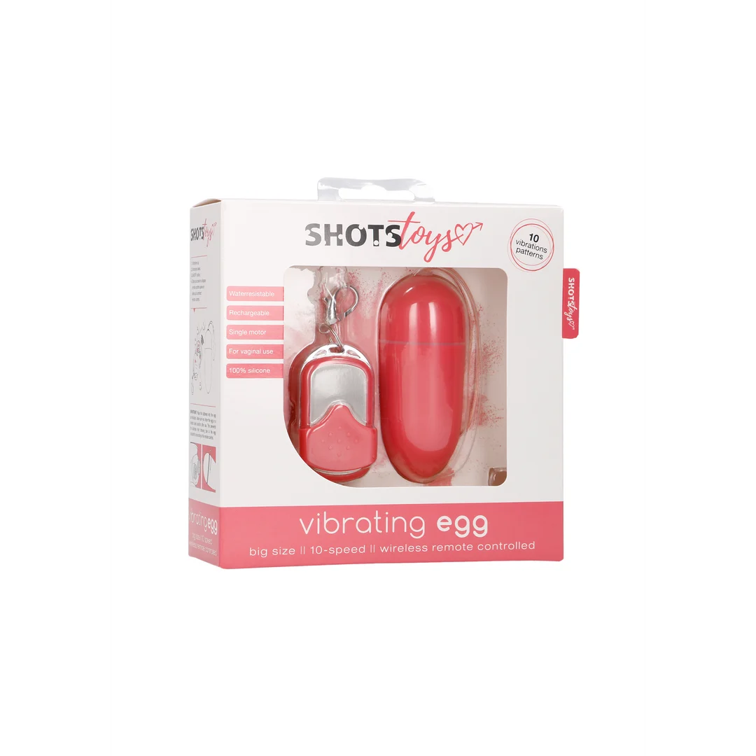 Huevo vibrador Shots Toys con mando a distancia - Imagen 7