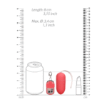 Huevo vibrador Shots Toys con mando a distancia - Imagen 12