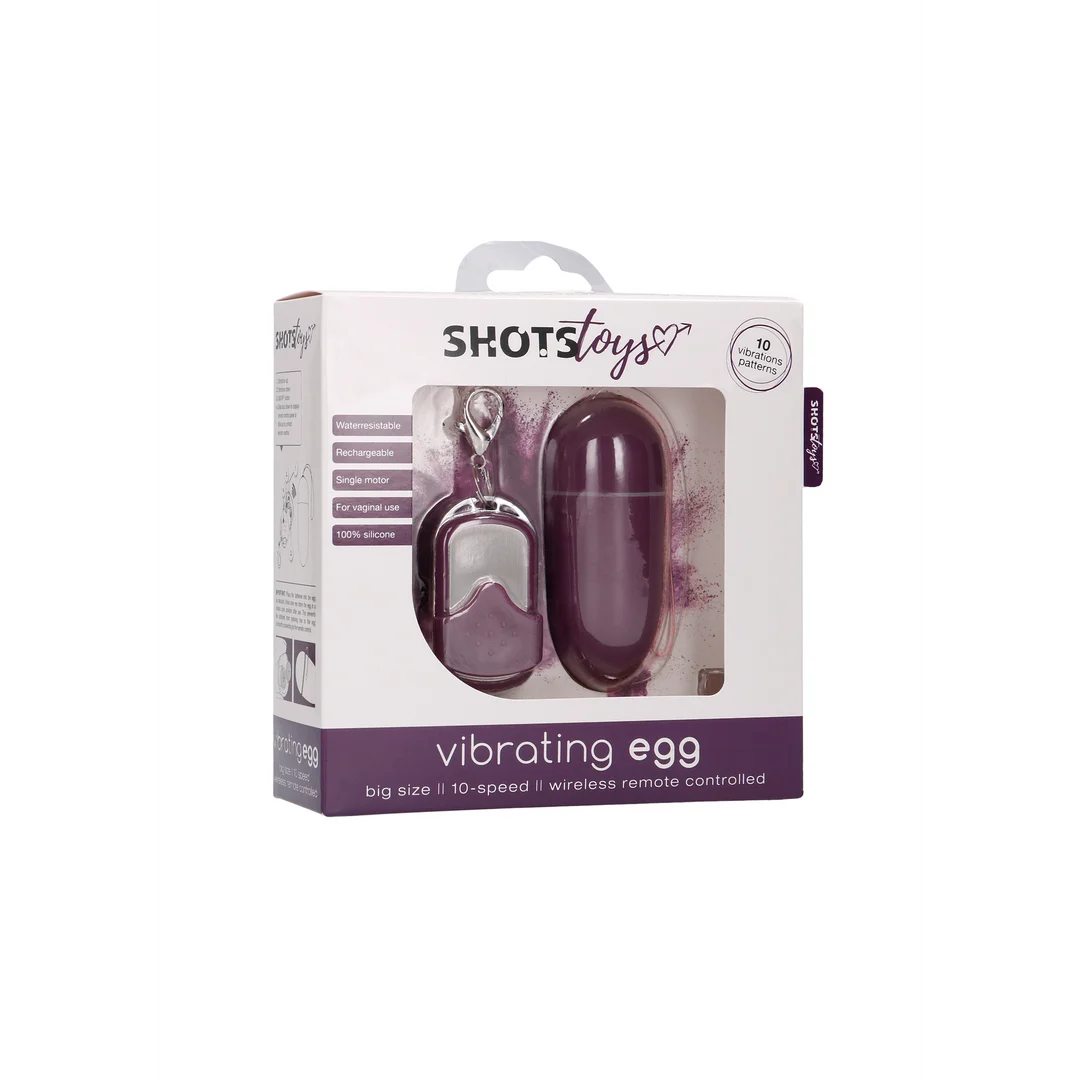 Huevo vibrador Shots Toys con mando a distancia - Imagen 13