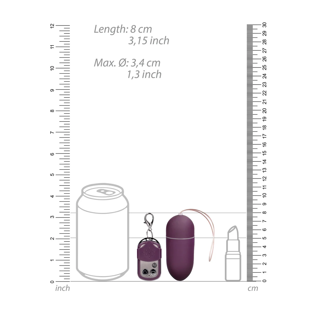 Huevo vibrador Shots Toys con mando a distancia - Imagen 18
