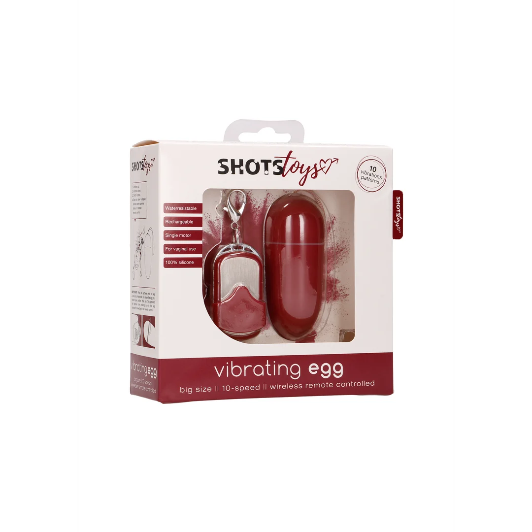 Huevo vibrador Shots Toys con mando a distancia - Imagen 25