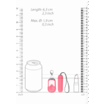 Vibrador bullet con mando a distancia Shots Toys - Imagen 6