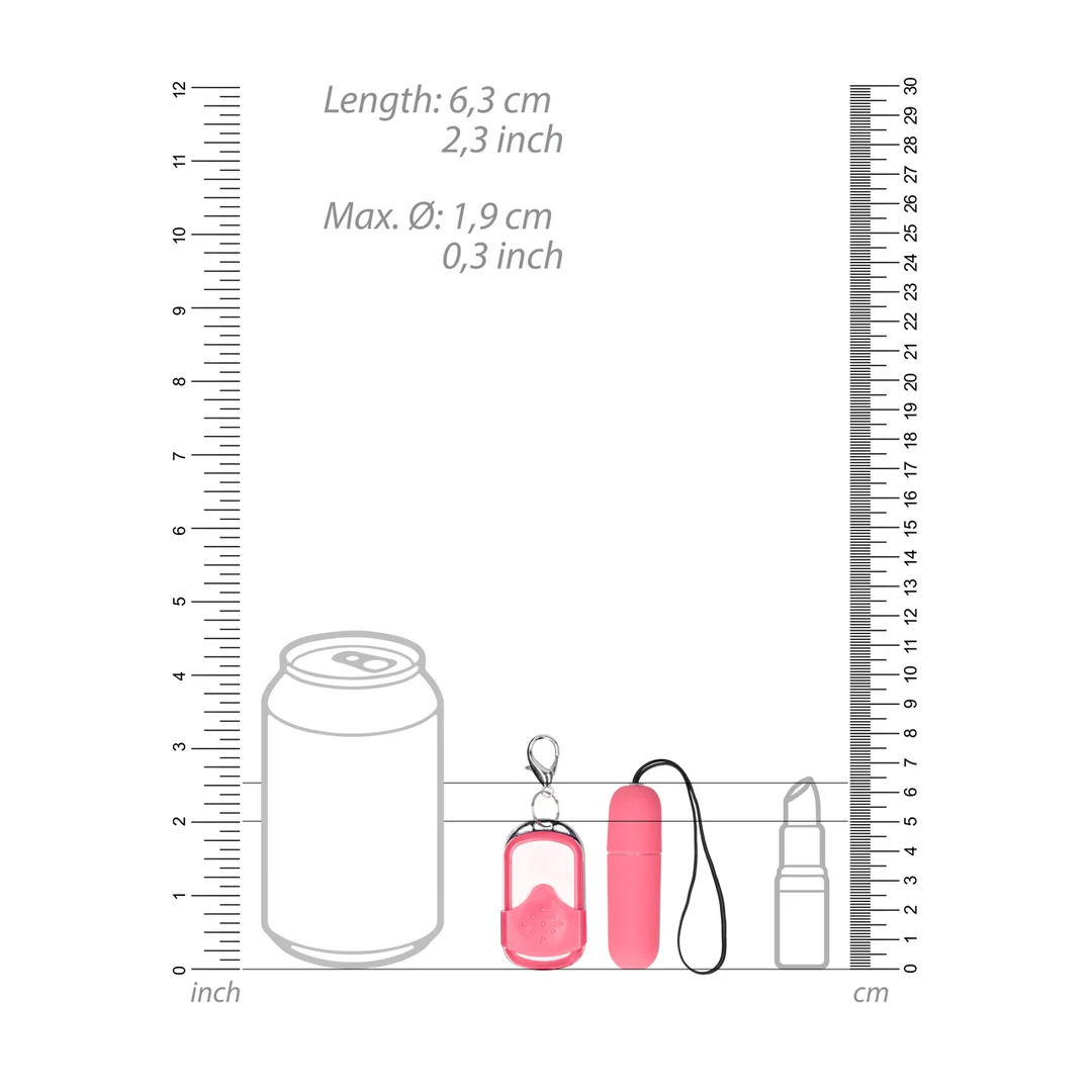Vibrador bullet con mando a distancia Shots Toys - Imagen 6