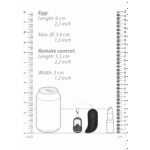 Huevo vibrador inalámbrico con mando a distancia, 10 modos – Shots Toys Shots Toys by Shots - Imagen 6