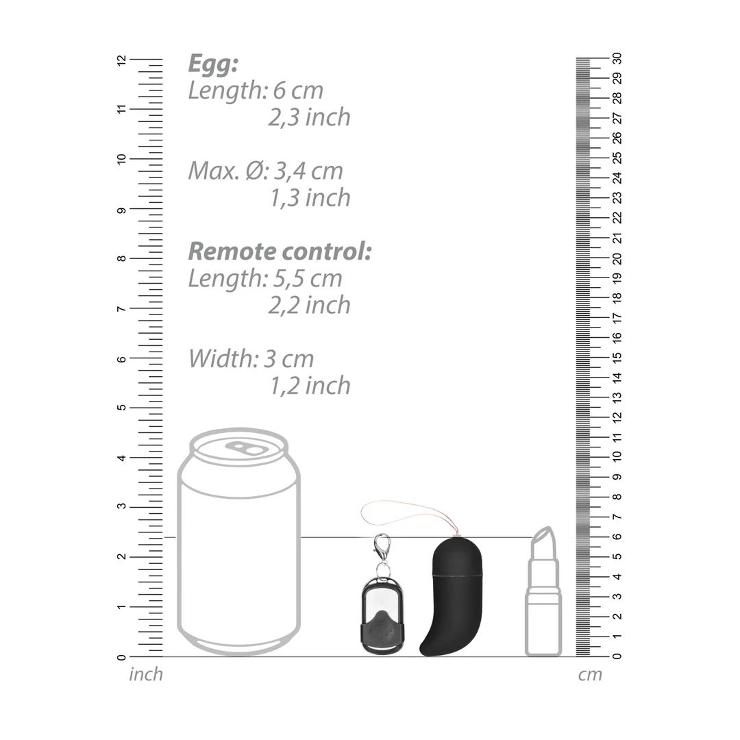 Huevo vibrador inalámbrico con mando a distancia, 10 modos – Shots Toys Shots Toys by Shots - Imagen 6