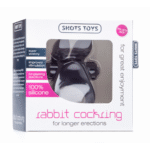 Anilla para el pene Shots Rabbit con bala vibradora