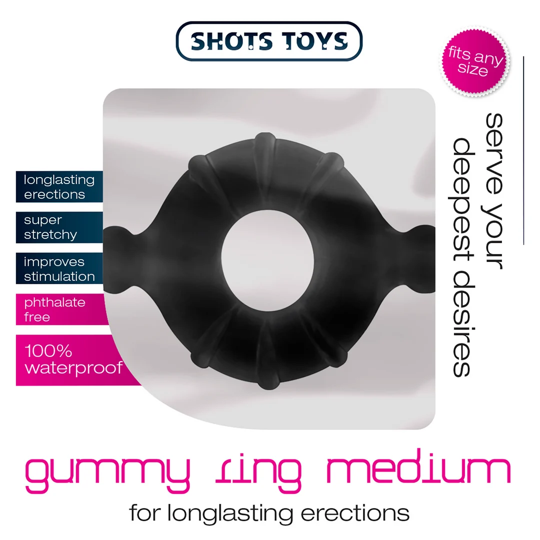 Shots Gummy Ring Medium - Imagen 1