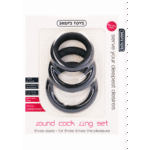 Set de anillos para el pene redondos