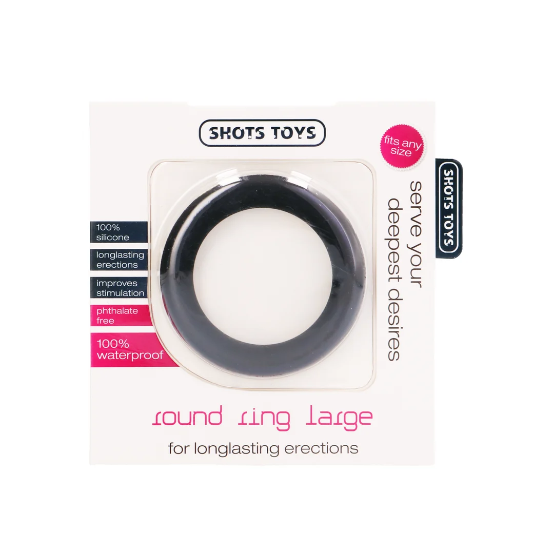 Anillo redondo grande para el pene - Imagen 1