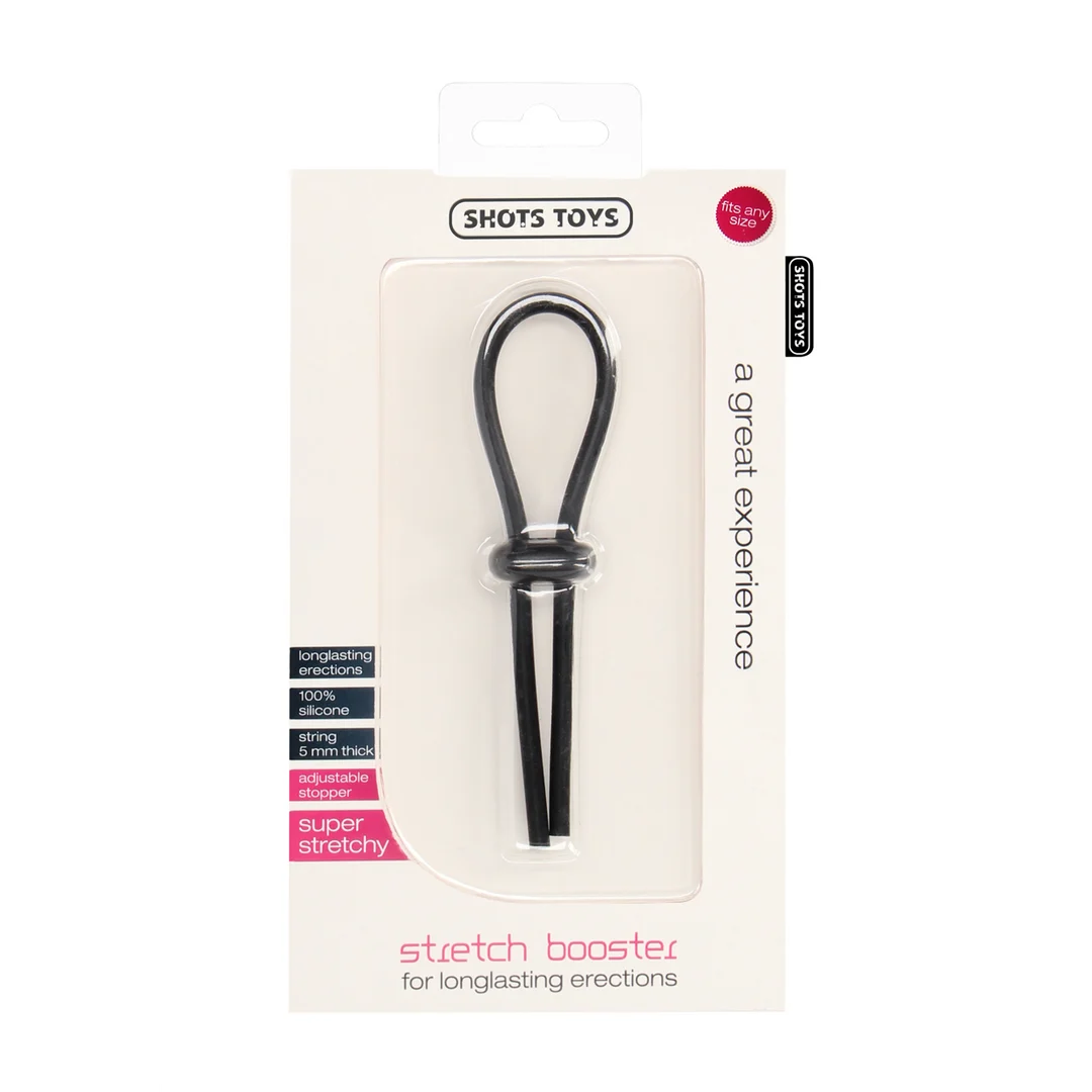 Anillo ajustable para el pene Shots Stretch Booster - Imagen 1