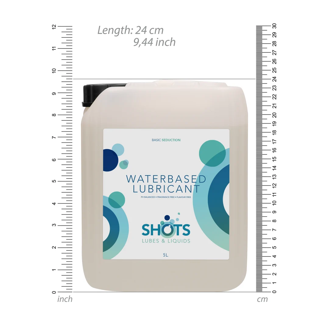 Lubricante de base acuosa Shots 5 litros - Imagen 4