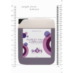Lubricante de base acuosa – Apto para preservativos de látex – Frutos del bosque – 1,3 gal / 5 l – Shots Lubes - Imagen 4