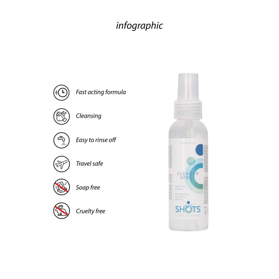 Spray limpiador Shots, 100 ml - Imagen 2