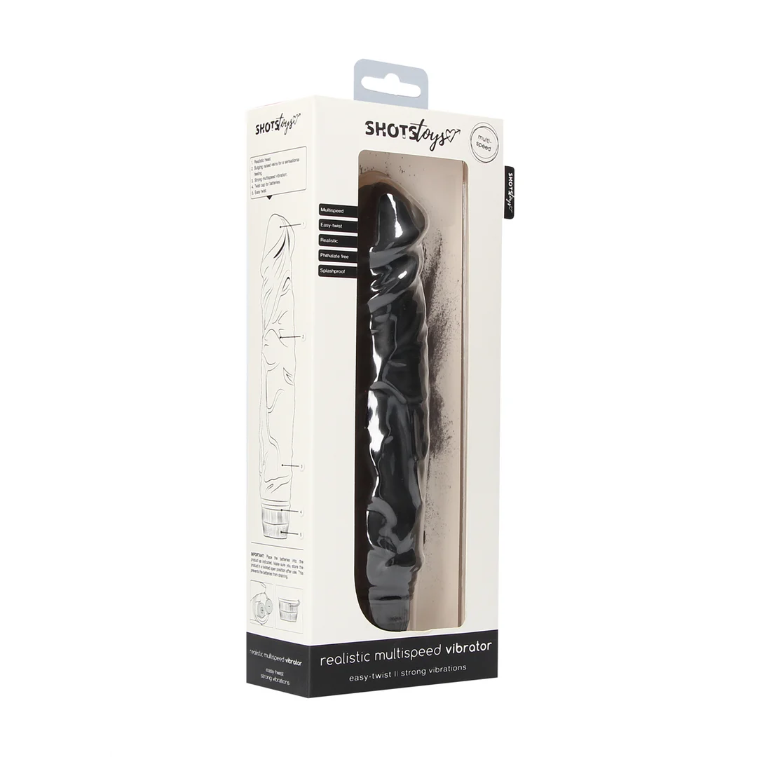 Vibrador realista Multispeed de Shots Toys - Imagen 1