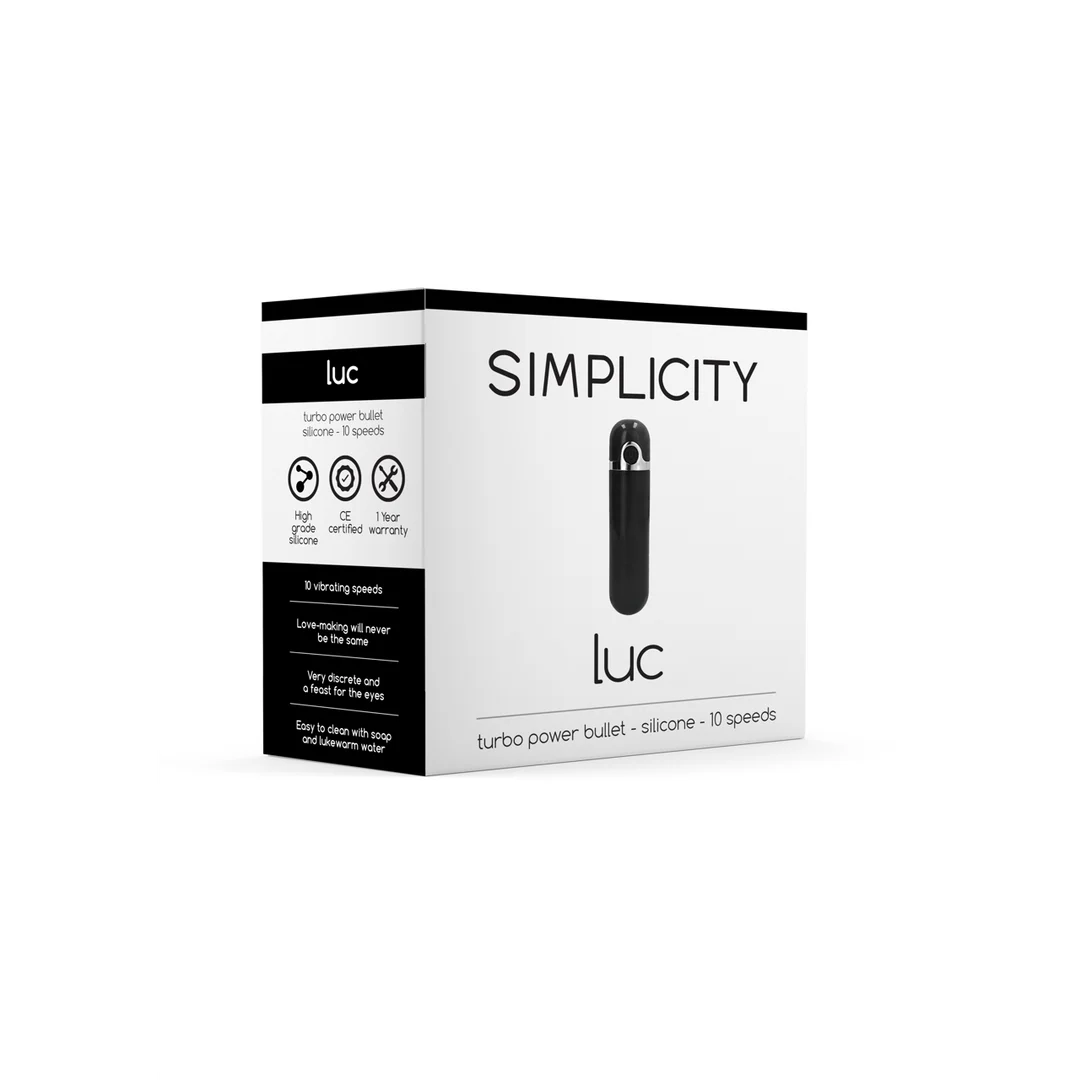 Simplicity Luc bullet potente recargable - Imagen 1