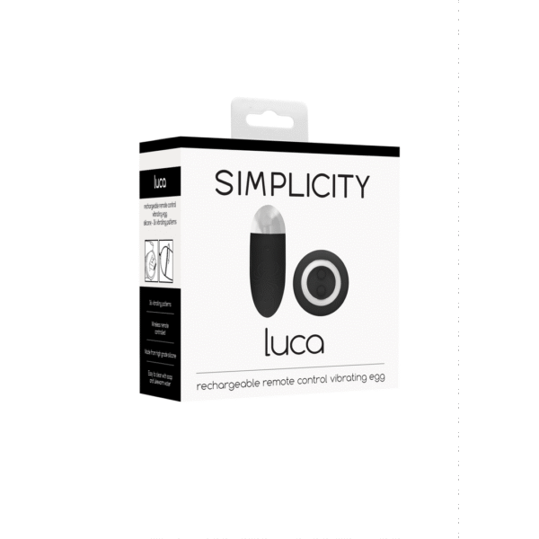 Huevo vibrador Simplicity by Shots Luca con mando