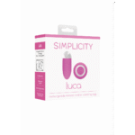 Huevo vibrador Simplicity by Shots Luca con mando - Imagen 4