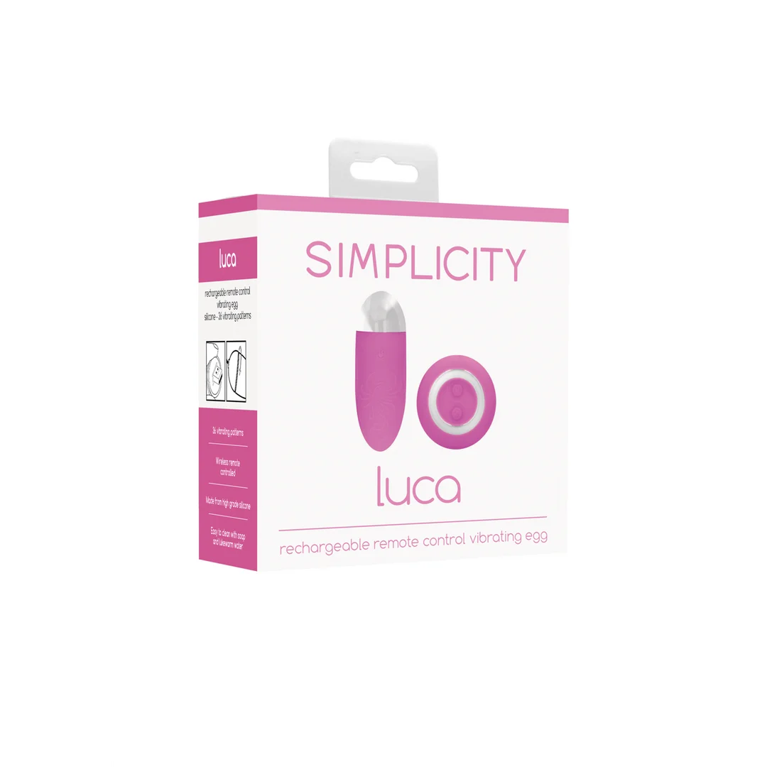 Huevo vibrador Simplicity by Shots Luca con mando - Imagen 4