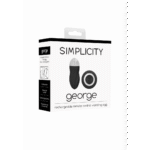 Huevo vibrador inalámbrico Simplicity George