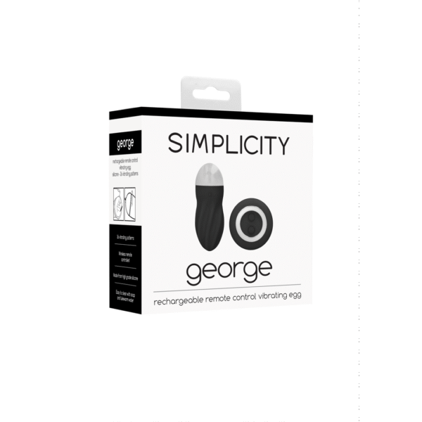 Huevo vibrador inalámbrico Simplicity George