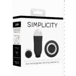 Huevo vibrador con mando a distancia · Simplicity by Shots