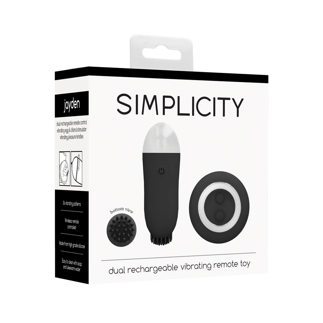 Huevo vibrador con mando a distancia · Simplicity by Shots - Imagen 1