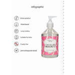 Lubricante de base acuosa, dermatológicamente testado, apto para preservativos de látex, sin perfume ni sabor, 500 ml, S-Line by Shots