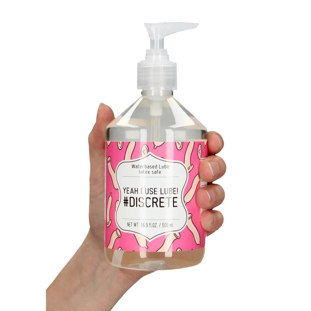 Lubricante de base acuosa, dermatológicamente testado, apto para preservativos de látex, sin perfume ni sabor, 500 ml, S-Line by Shots - Imagen 4